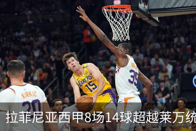 拉菲尼亚西甲8场14球超越莱万统治力