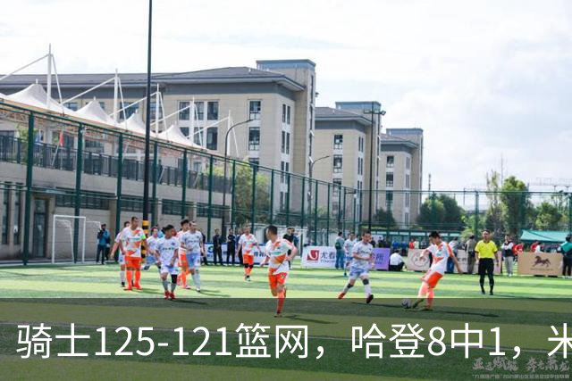 骑士125-121篮网，哈登8中1，米切尔22+5，小波特28分